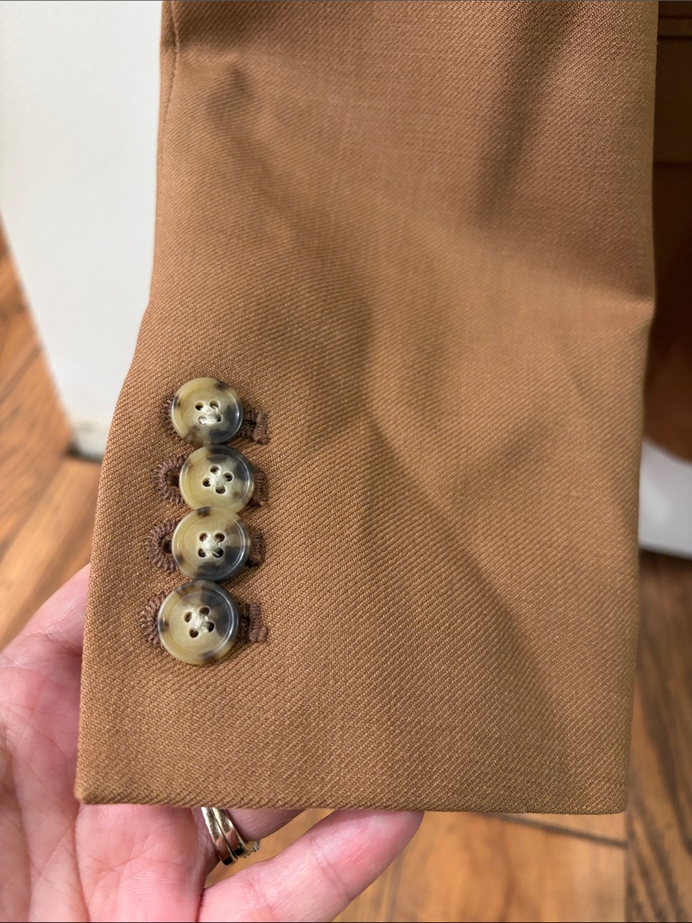 J. Crew Tan/Camel Single-Button Blazer - Picture 3 of 6